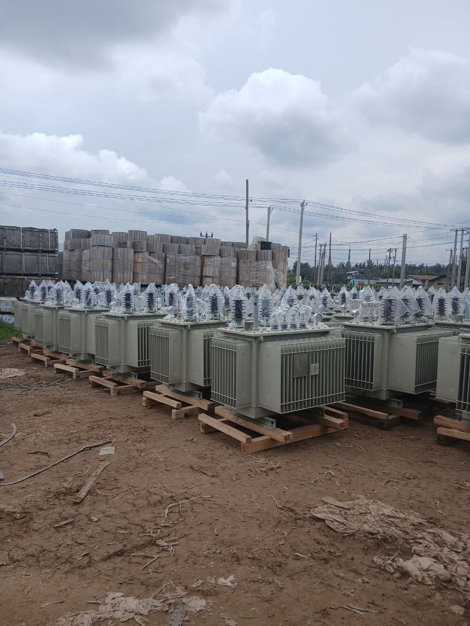 88x40HQ Pintu ke Pintu: Logistik Transformer Pencawang Ethiopia